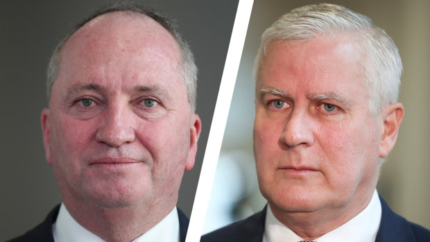 Barnaby Joyce has successfully challenged Michael McCormack for the Nationals leadership. 