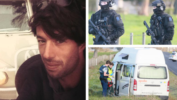 Sean McKinnon was killed in the campervan he and his fiance Bianca Buckley were travelling in.