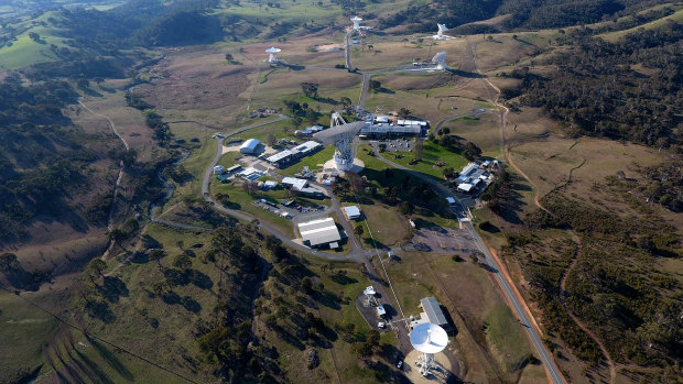 The Deep Space Communication Complex in Canberra.