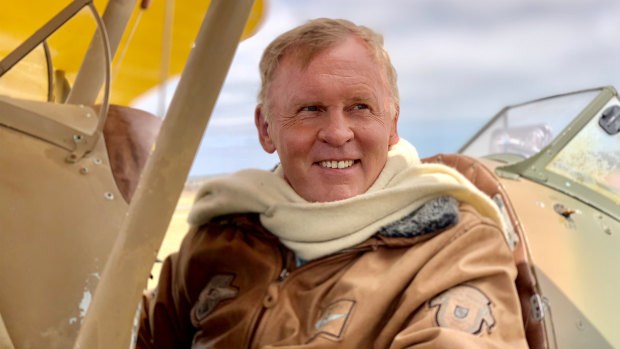 Andy Thomas, host of a new documentary, The Greatest Air Race.