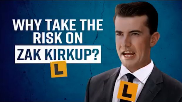 WA Labor is running several negative ads including a television campaign targeting Opposition Leader Zak Kirkup.