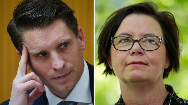 Canning MP Andrew Hastie and shadow trade spokeswoman Madeleine King have swapped barbs over Australia's relationship with China.