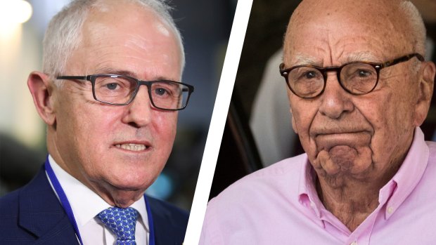 Former PM Malcolm Turnbull blames media tycoon Rupert Murdoch for the decline of democracy in the US.