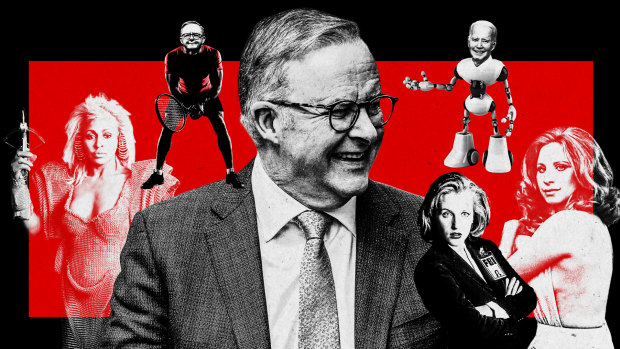Albanese has been asked a<em></em>bout everything from whether US President Joe Biden is a robot to pop culture and his tennis game on FM radio.
