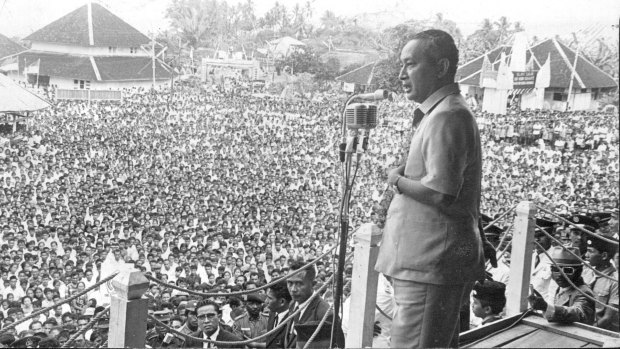 President Suharto in 1971.