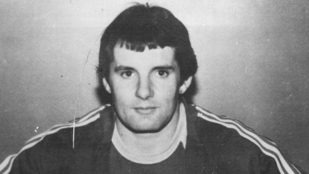 Ian John Steele, escaped criminal and bank robber, pictured in 1983.