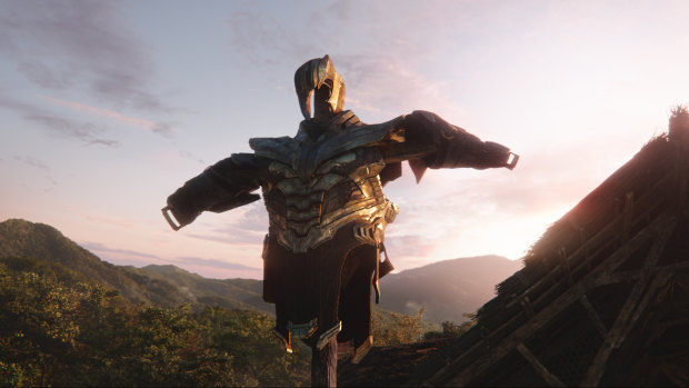 Bad boy Thanos has abandoned the usual hard core style for something a whole lot more down home in 'Endgame'.