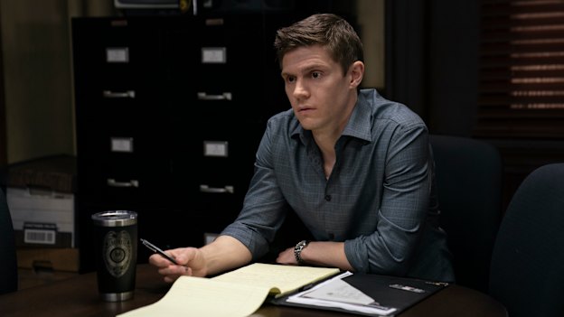 Evan Peters is the beating romantic heart of Mare of Easttown. 