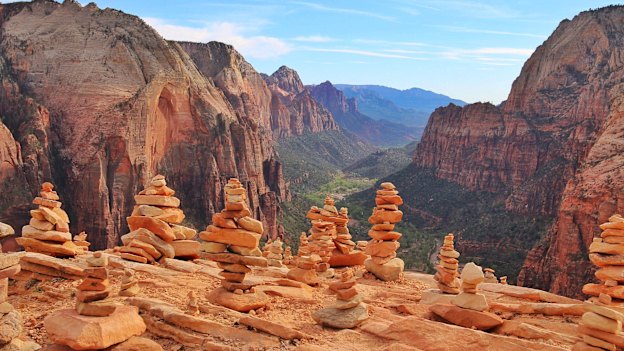 Angels Landing in Zion National Park.