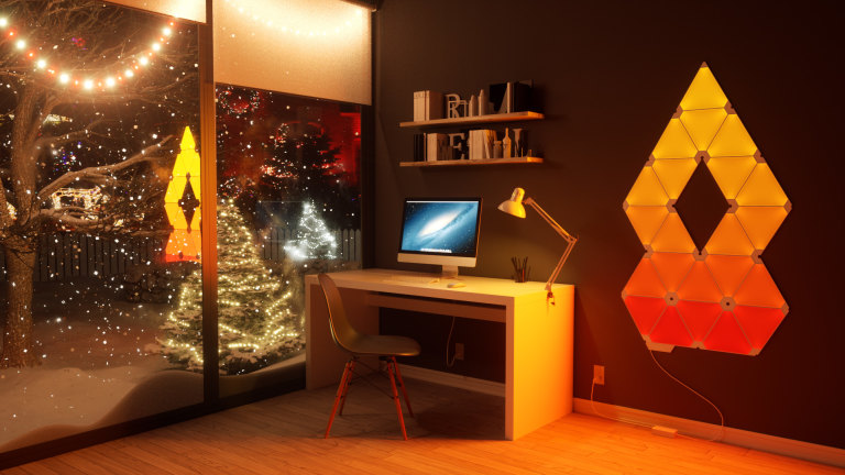 Forvirret Gade Beskrivende Nanoleaf's music-sensing room lights are fun, if you can figure them out