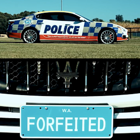 WA Police are sporting a new patrol car that has heads turning - a $100,000 Maserati Quattroporte.