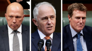 Peter Dutton's Parliament eligibility was the topic of argument between then-PM Malcolm Turnbull and Attorney-General Christian Porter.
