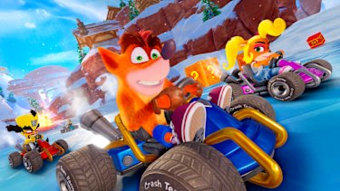 Same old bandicoot, same tough racing, brand new look. 