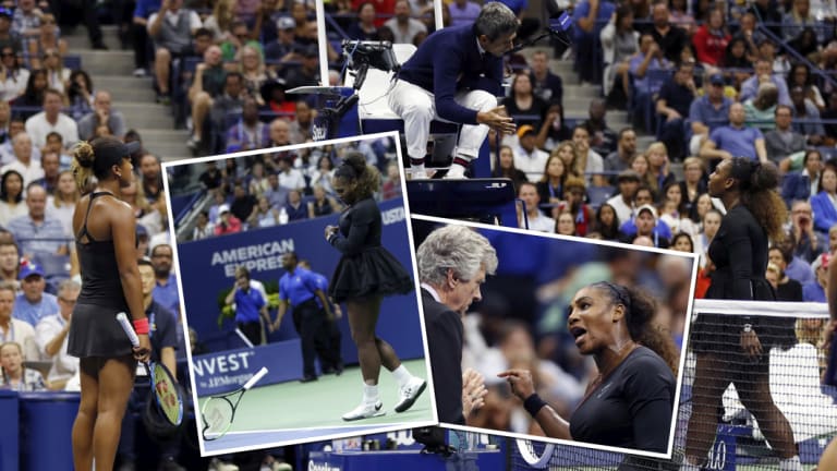 Spotlight: The Serena Williams controversy has polarised opinion.