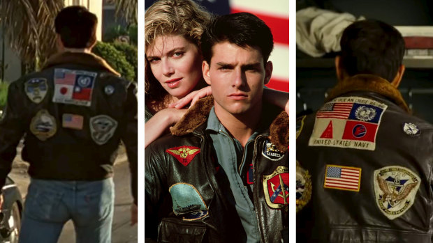 Top gun 2025 jacket flags