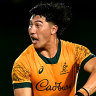 Ronan Leahy impressed for the Junior Wallabies.