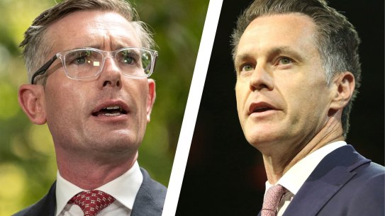 Dominic Perrottet and Chris Minns.