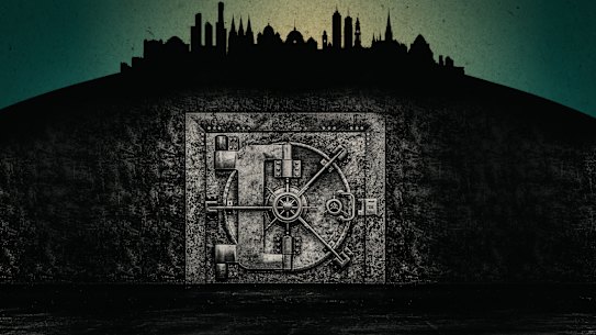 Bank vaults have been used to store cash and jewellery, but also guns.