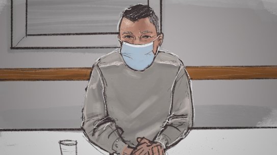 Greg Lynn sat unmoving in court on Friday.