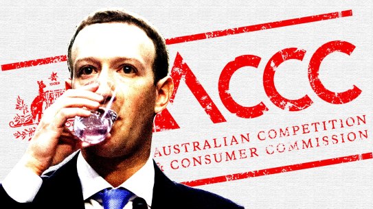 The ACCC inquiry has recommended a crackdown on tech giants Google and Facebook. 