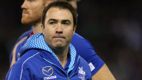Former North Melbourne coach Brad Scott has spent a year working within the AFL.