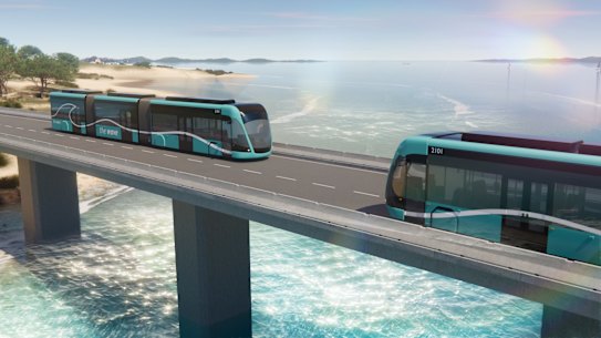 Sunshine Coast Mayor Rosanna Natoli said the transport project was the reason the region joined Brisbane’s Olympic bid.