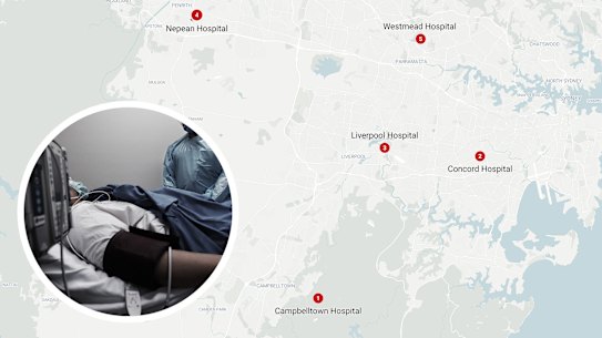 More than 100 COVID-19 cases in Sydney’s outbreak have been caught in a public hospital.
