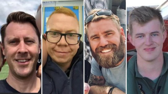 Warrant Officer Class 2 Joseph “Phil” Laycock, Corporal Alexander Naggs, Troop Commander Captain Danniel Lyon and Lieutenant Maxwell Nugent were all killed in the crash.