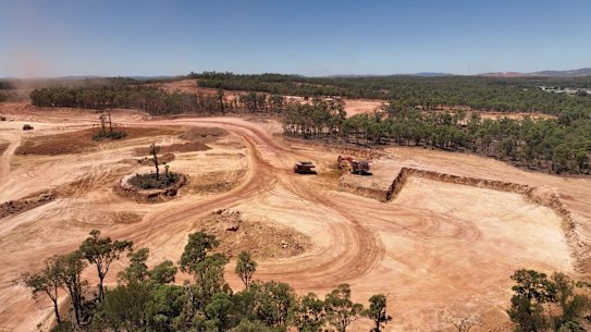 Alcoa’s mining operations in the Northern Jarrah Forest.