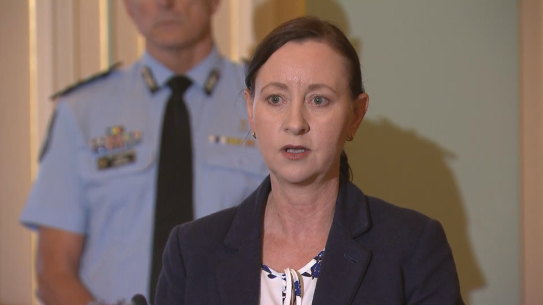 Queensland Health Minister Yvette D’Ath