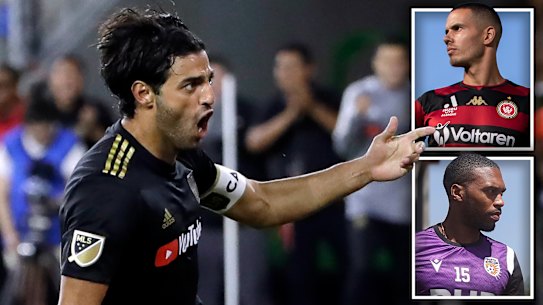 Carlos Vela, Daniel Sturridge and Jack Rodwell.