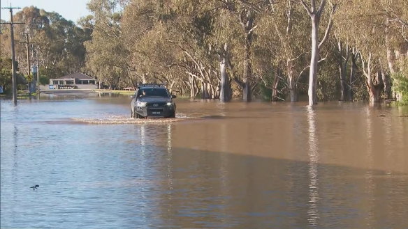 Floods in Shepparton, Victoria, last month in October 2022.
