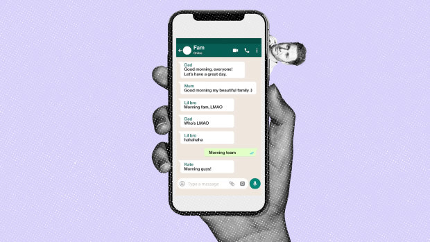 The family WhatsApp group is the strangest place on the internet