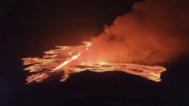 Four eruptions in three months: Iceland volcano’s latest blast is the most powerful yet