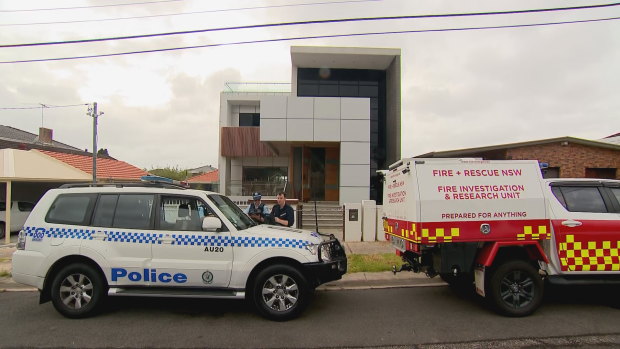 Salim Mehajer’s former Lidcombe home was damaged in a suspicious fire. 