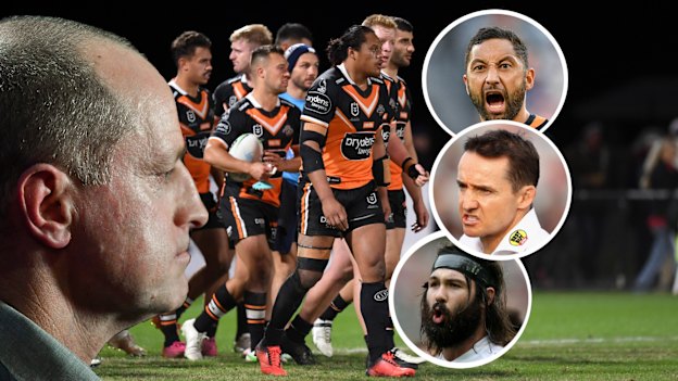 Michael Maguire and the Wests Tigers.