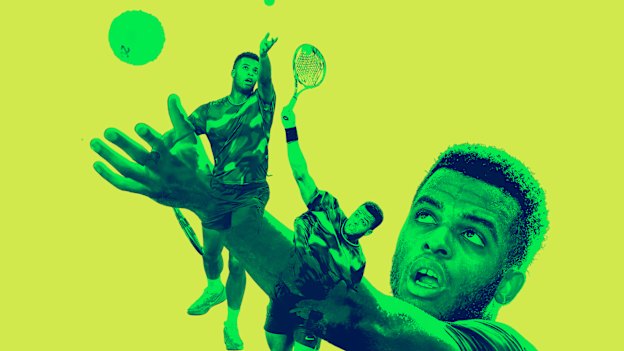 Giovanni Mpetshi Perricard’s serve is the fastest on tour.