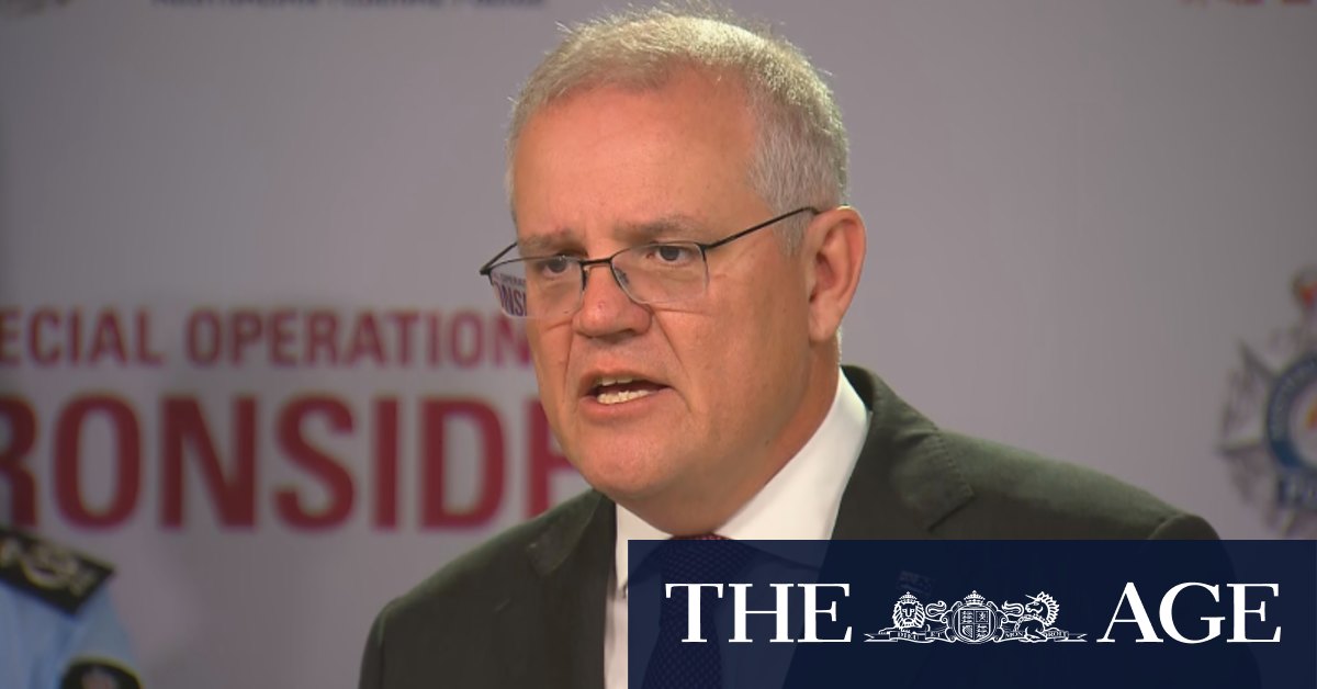 Prime Minister Scott Morrison says organised crime has been dealt a heavy blow after a cross-border law enforcement operation yielded mass raids and a