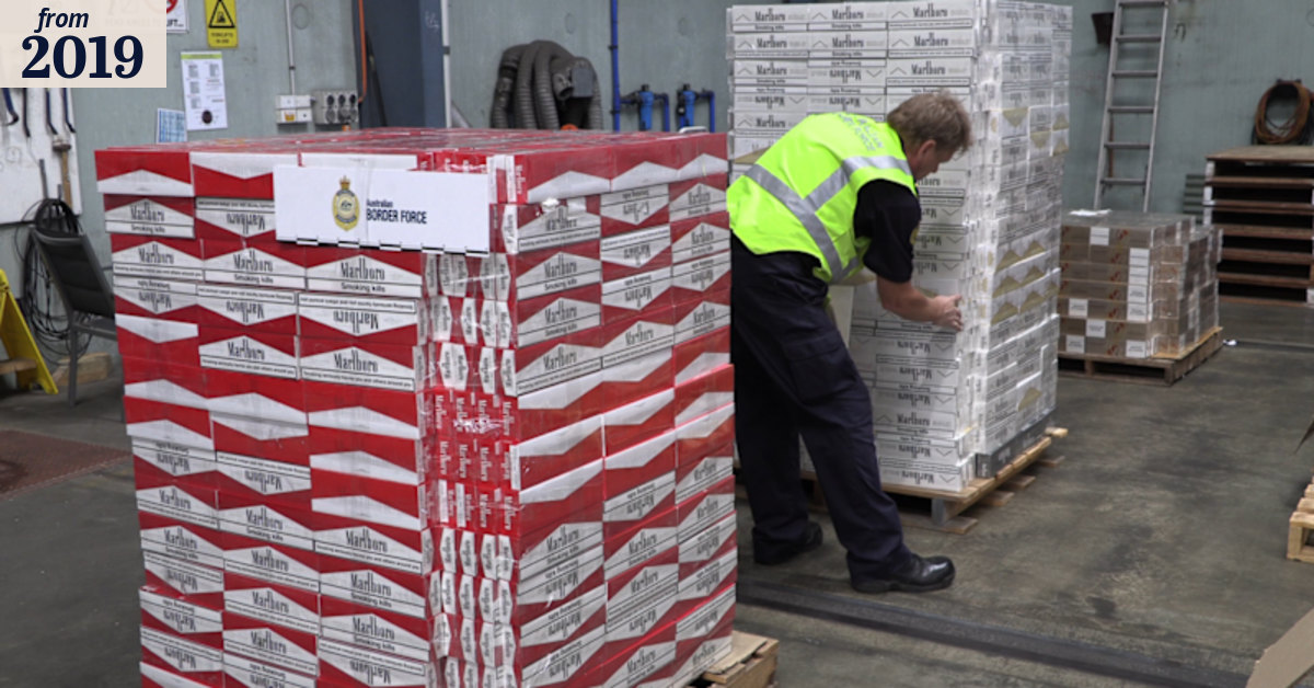 Massive Perth tobacco bust: A tonne of tobacco and 810,000 cigarettes