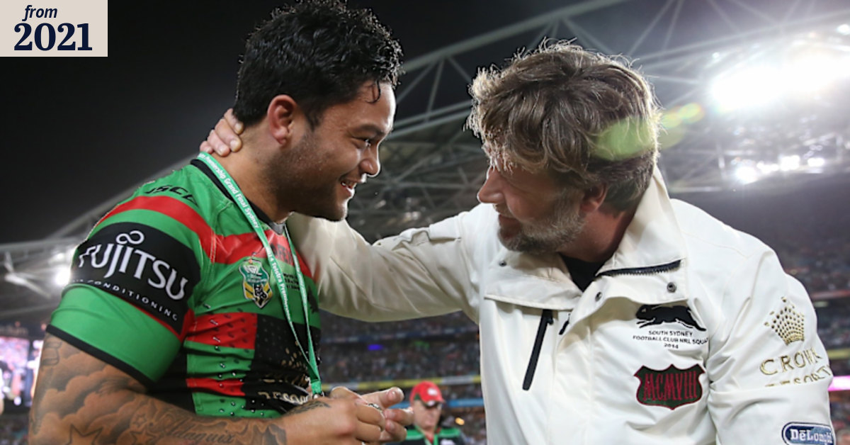 NRL 2021: South Sydney Rabbitohs owner Russell Crowe anoints Issac Luke ...