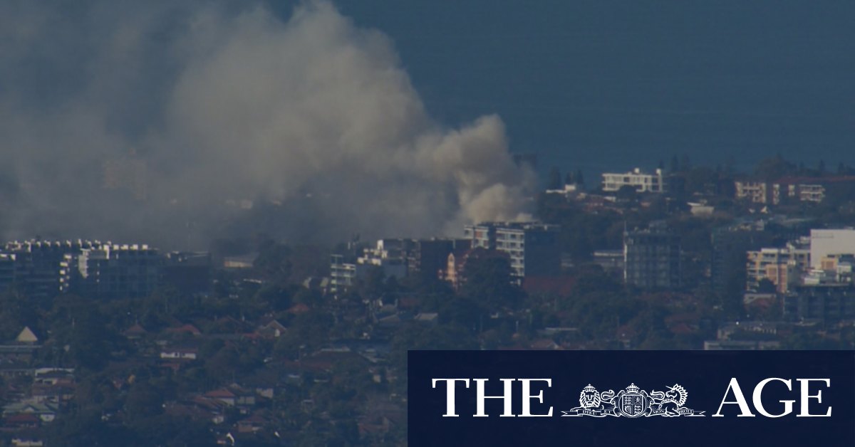 Sydney fire in Rockdale: Eighty firefighters descend on garbage shed blaze - Vimarsana News