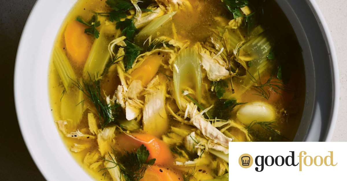 This is the feel-good chicken soup a British chef serves every week