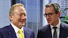 Kane Thornton’s (right) style of advocacy has been criticised by some in the clean energy sector.
