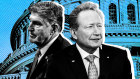 Andrew Forrest had a close relationship with then US senator Joe Manchin in 2022.
