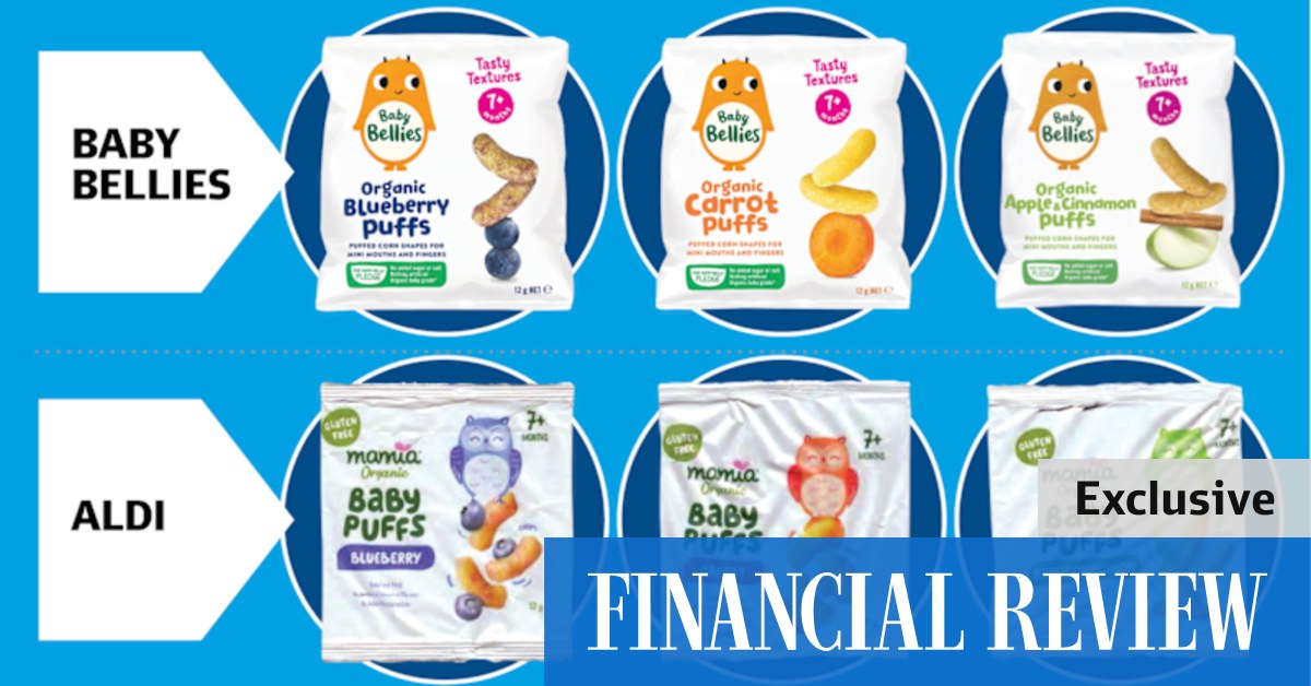 Aldi sued for copyright infringement by baby snack maker Little Bellies - Vimarsana News