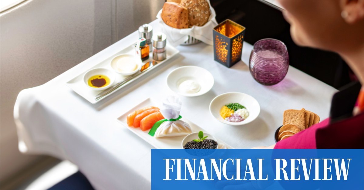 Caviar in business class? Why bother with first