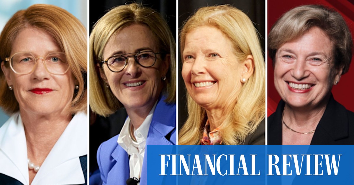 Australia's top directors revealed, including Stockland directors Christine O'Reilly and Melinda Conrad; Future Fund guardian Patricia Cross; Scentre chairman Ilana Atlas - Vimarsana News
