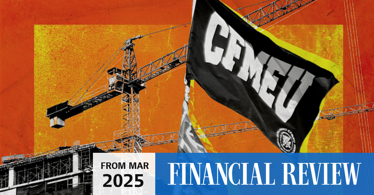 CFMEU Building Bad: Peter Dutton promises anti-racketeering laws to ...