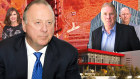 Chris Ellison, MinRes’ managing director, and other investors in the Bullsbrook development project.
