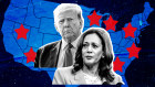 The US election will be won in a small number of battleground states.